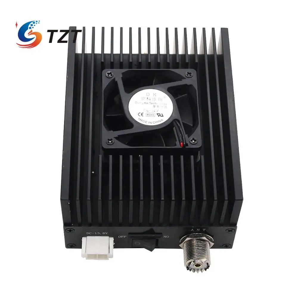 TZT 80W DMR DPM RP25 C4FM UHF 400 470MHZ Ham радио усилитель мощности интерфон|Усилители мощности| |