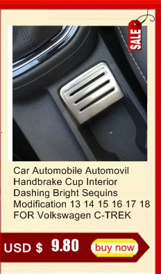 Автомобильный автомобильный Автомобильный Ручной тормоз, чашка для салона, яркие блестки, модификация 13 14 15 16 17 18 для Volkswagen C-TREK