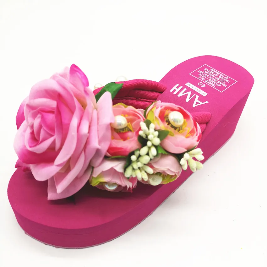 flower box flip flops