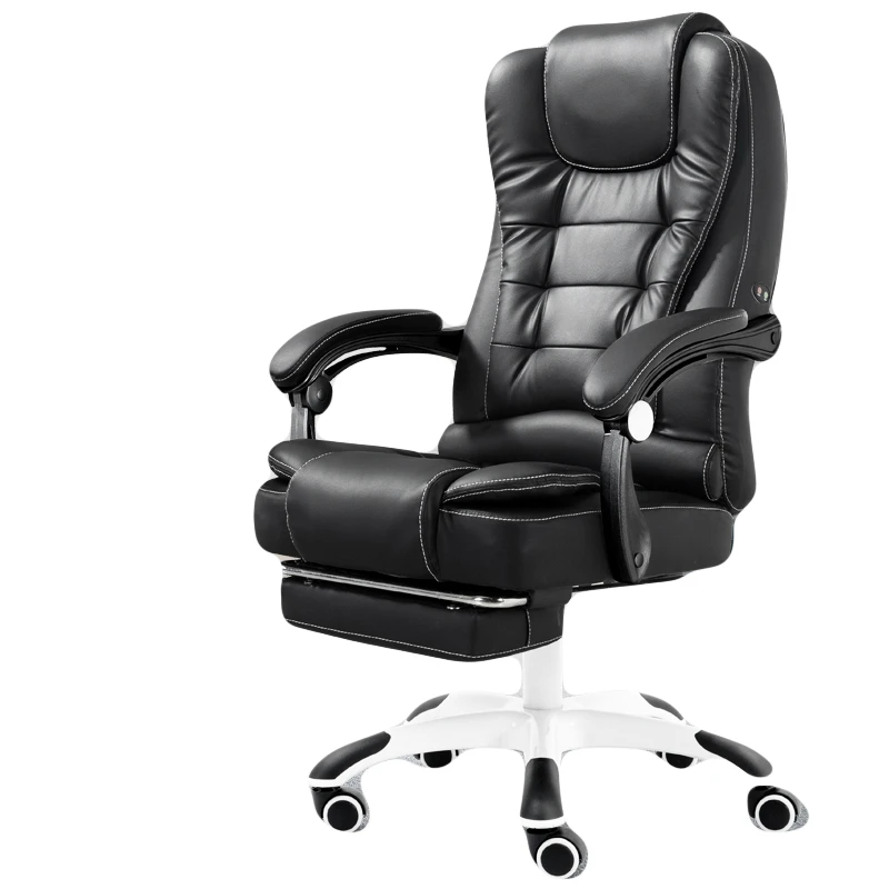  High Quality Office Massage Armchair Fauteuil Boss Gaming Chair Ergonomics Synthetic Leather Cowhid