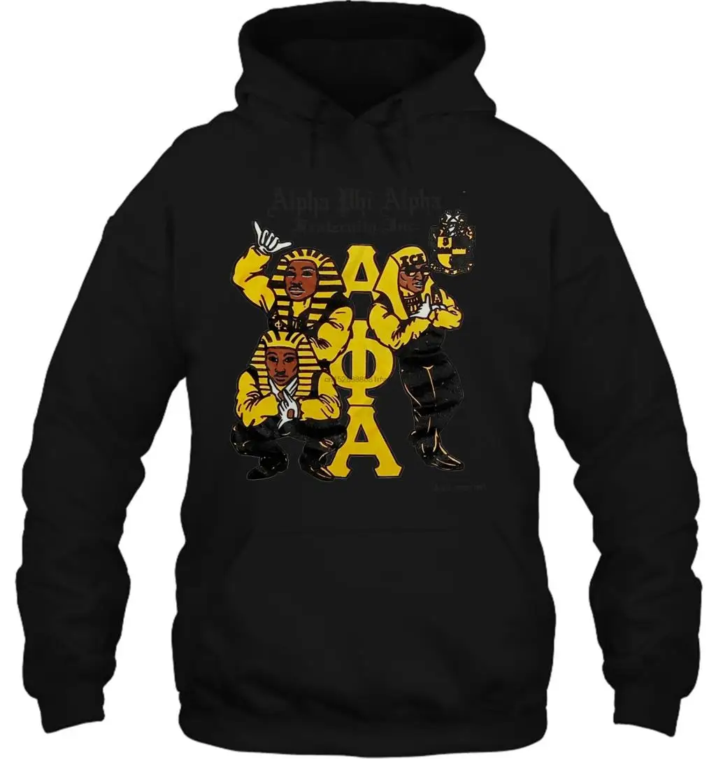 Мужская толстовка в винтажном стиле 90s Alpha Phi Alpha 1990 s, женская уличная одежда