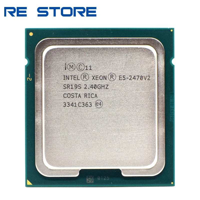 Intel Xeon E5 2470v2 E5 2470 v2 2.4GHz Ten-Core Twenty-Thread CPU Processor 25M 95W LGA 1356 best processor for laptop