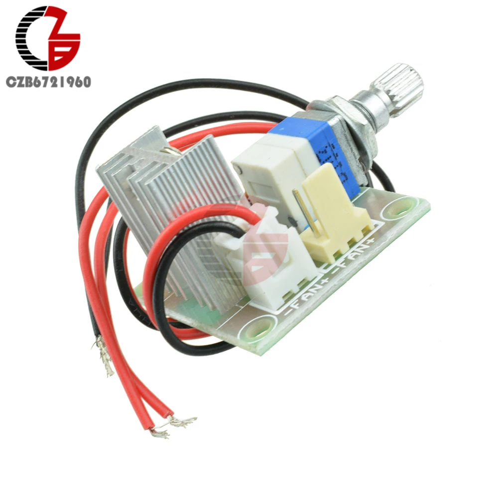 DC Motor Speed Controller LM317 Voltage Regulator
