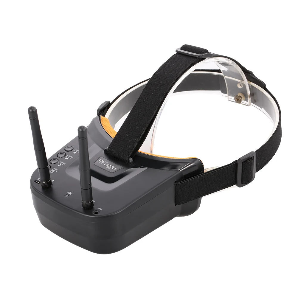 

5.8G 40CH Dual Antennas FPV Goggles Video Glasses Video Headset HD for Racing Drone RC Quadcopter With Battery 3.7V/1200mAh