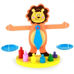 Деревянные весы, детские весы, игра для обучения 1-2-3 лет, обучающая игрушка для детей раннего возраста