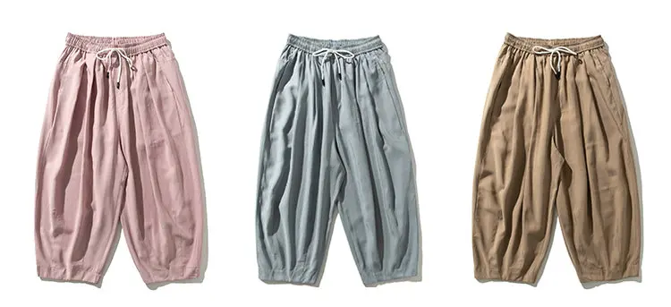 Tanio Nowe męskie spodnie Harem spodnie w stylu Harajuku Casual sklep