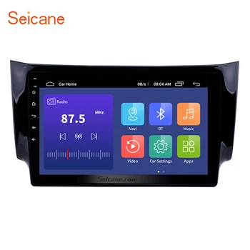 

Seicane 10.1" Android 9.0 Touch Screen radio Bluetooth GPS Navigation system For 2012-2016 NISSAN SYLPHY Steering Wheel Control