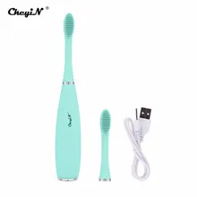 CkeyiN 28000 раз/мин звуковая вибрация электрическая зубная щетка Глубокая чистка зубов удаление зубных пятен перезаряжаемая зубная щетка USB