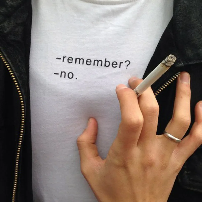 dialogue printed t shirts