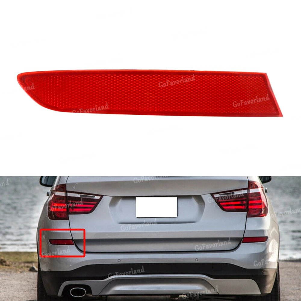 car dipstick Rear Left Bumper Panel Light Lens Reflector Red Plastic 63257352209 For BMW F25 X3 Series 2014 2016 2017 buy oil stick car