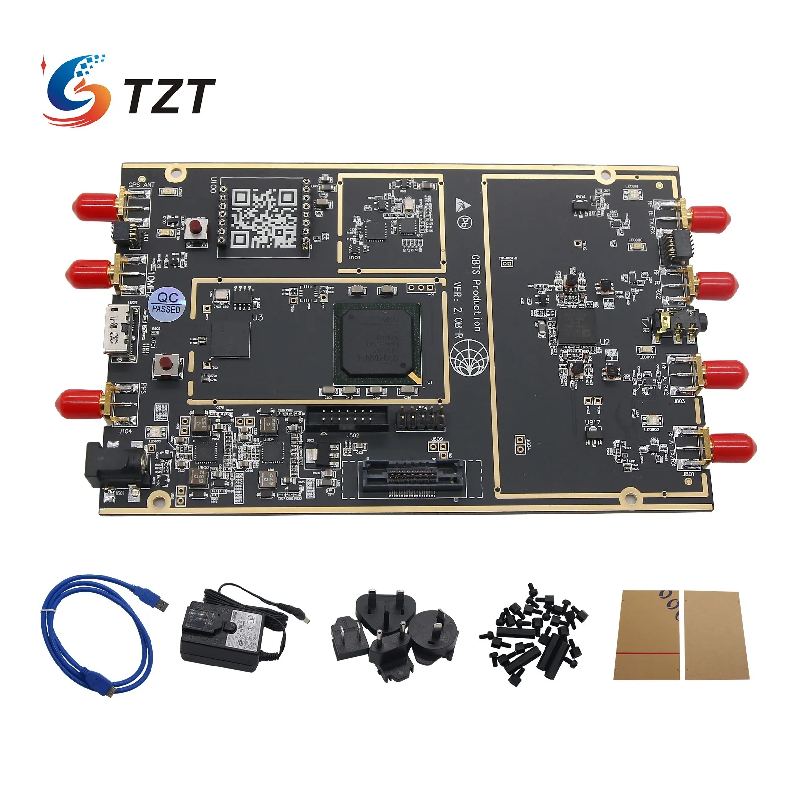 TZT AD9361 rpic 1,8 МГц-6 ГГц SDR программное обеспечение определение радио 10DBM USB3.0 Совместимость с USRP B210