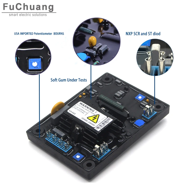 AVR SX460 генератор автоматический регулятор напряжения SX 460 дизельный часть