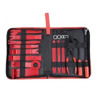 

ALLOET 19Pcs/Set Hand Tools Set Auto Car Dashboard Radio Door Panel Trim Clip Fastener Removal Installer Pry Kit Car Repair Tool
