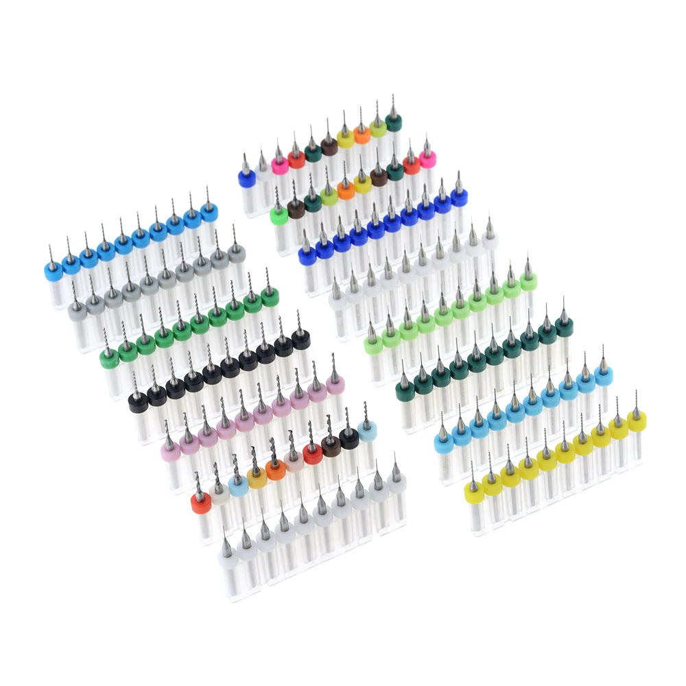 PCB-borenset, 10-delige PCB-printplaat Carbide Micro Drill Bits Tool