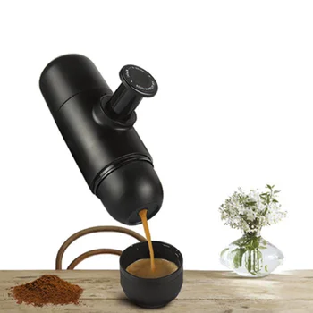 

70ml Mini Coffee Machine Mini Espresso Manually Handheld Pressure Espresso Coffee Machine Pressing Cup Portable Compact
