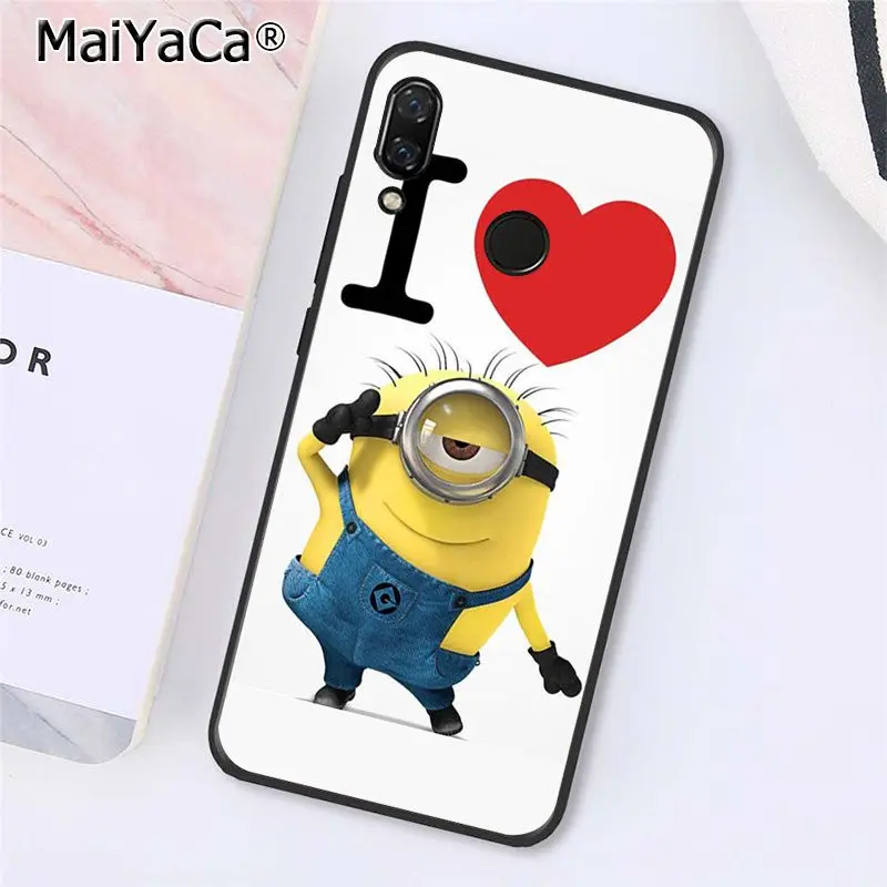 A14 MaiYaCa милый Миньон банан желтый человек чехол для телефона Xiaomi Redmi4X 6A S2 Go Redmi 5 5Plus Note4 Note5 7 Note6Pro - Цвет: A14