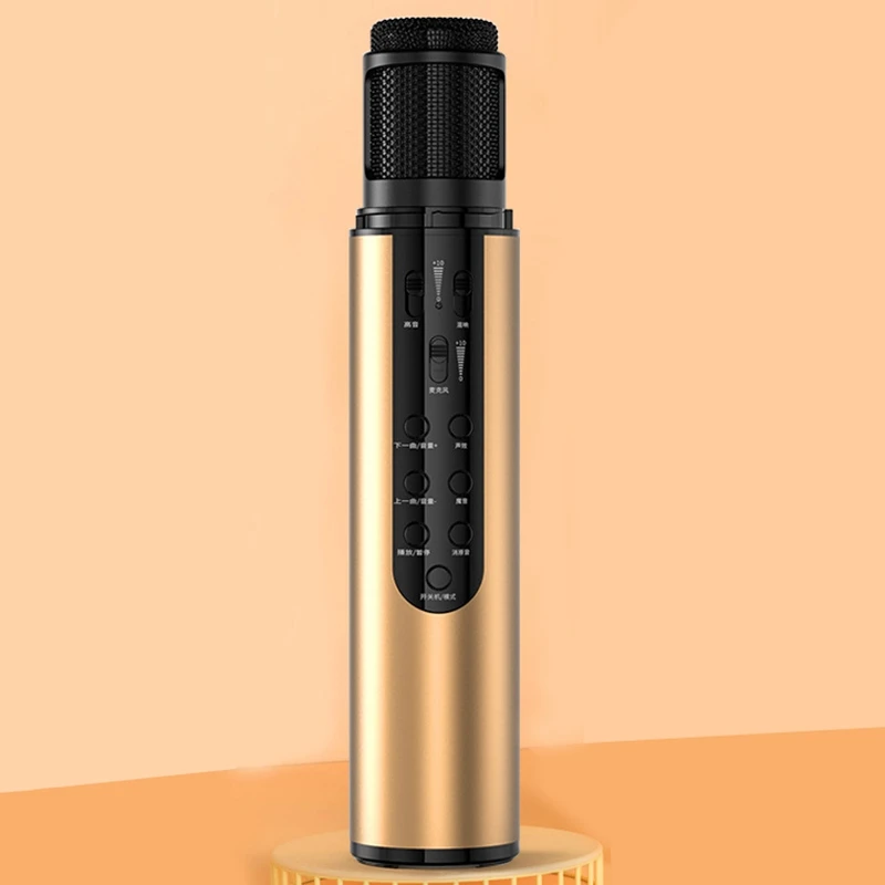 Wireless Microphone Mobile Phone Sound Card Live
