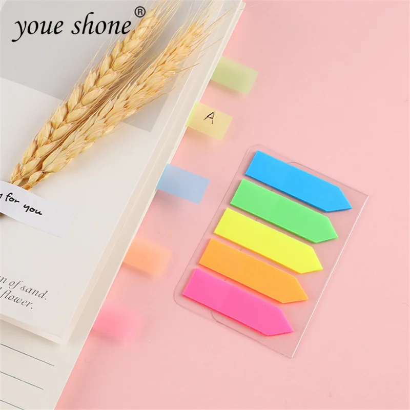 

100 Pages Cute Note Paper Bookmark Sticker Stationery Planner Sticker Notepad Index Posted It Planner Sticker Office supplies