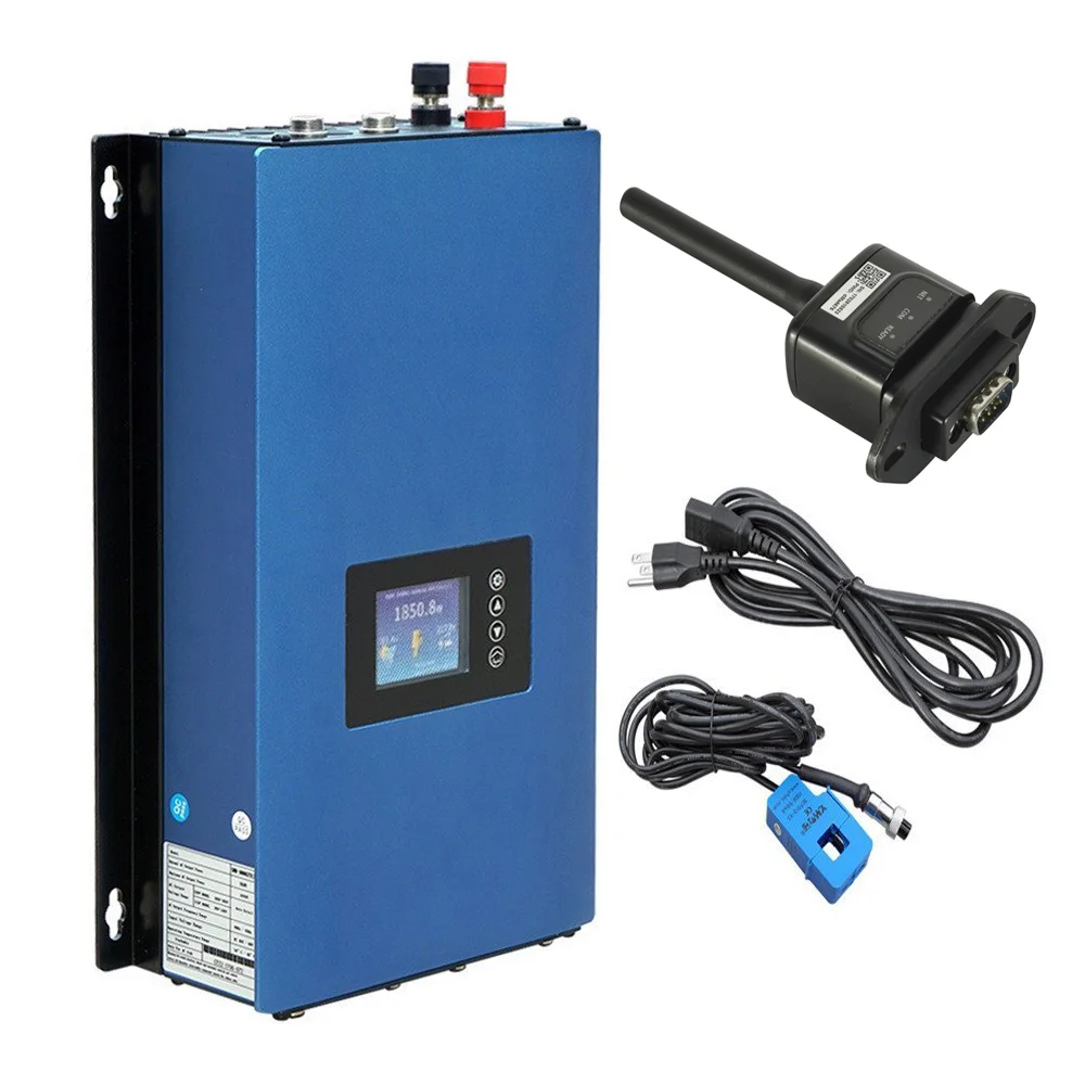 MPPT Pure Sine Wave Grid Tie Inverter 1000W/2000W  With Limiter/WIFI Optional Web/Phone APP Online Monitor