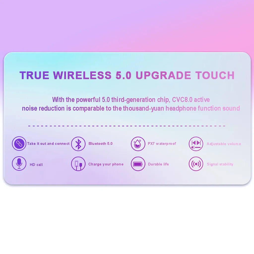 20 Bluetooth 5,0 гарнитура TWS беспроводные наушники мини наушники стерео Android телефоны HD вызов высокое качество