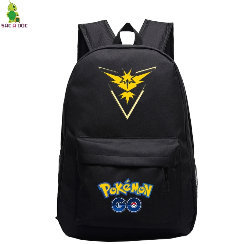 Рюкзаки с логотипом Pokemon, повседневные школьные сумки для студентов, подростковые рюкзаки для ноутбука, дизайнерские дорожные сумки Galaxy Bolsa Escolar - Цвет: backbags