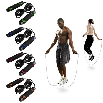 

9.8ft Skipping Rope 360 Tangle Jump Rope Adjustable Jumping Rope for Adults Students Anti-Slip Handle Double Unders Jump Ropes