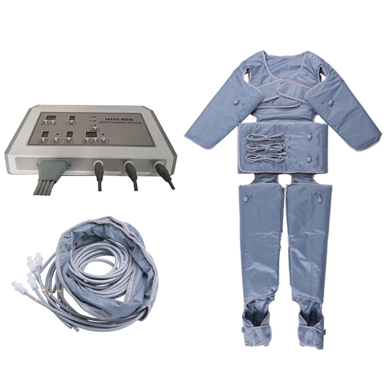 Professional Air Pressure Heating Slimming Full Conjoined Negative Body Shaper Massage Device for Spa_voghion.com