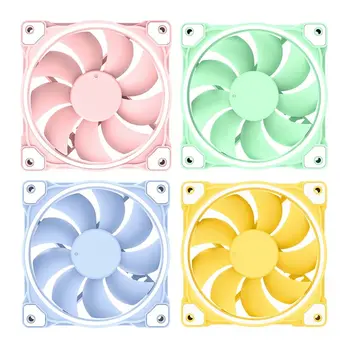 

1Set ZF-12025 PWM Radiator Hydraulic Temperature Control Fan for As-us/for MSI Motherboards Cooling Accessories