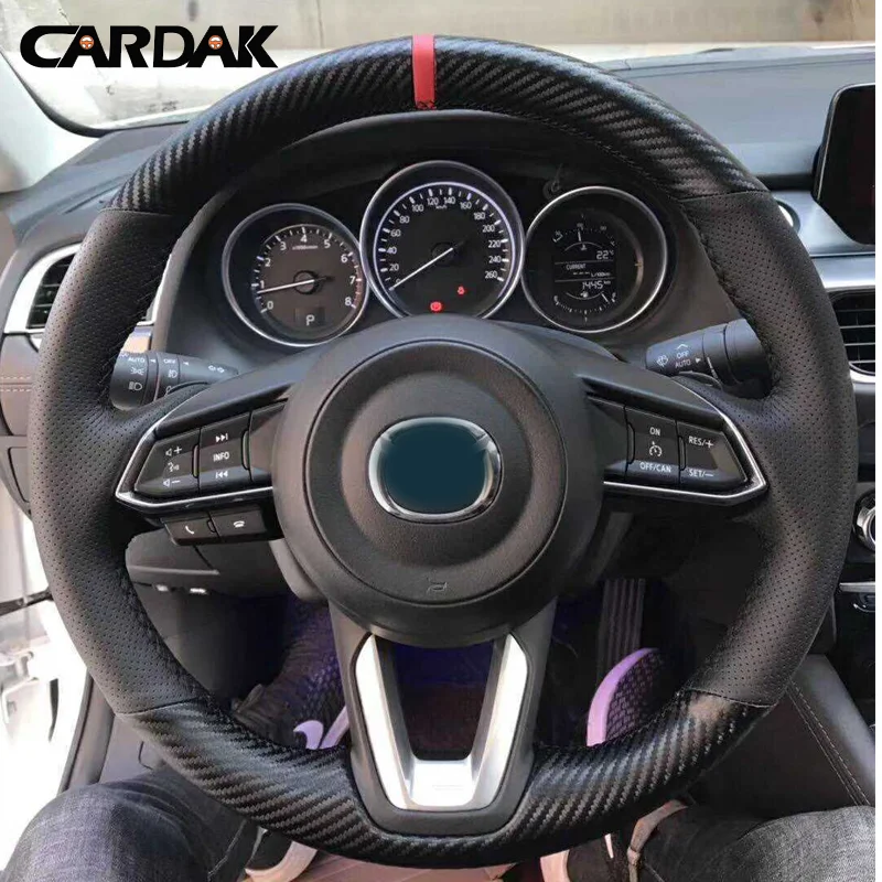 Фотообои CARDAK DIY для Mazda 3 Axela 2017 2018 2019 6 Atenza Φ 2019|Чехлы на руль| |