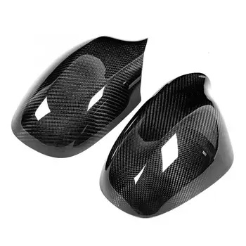 

1 Pair Carbon Fiber Car Rearview Mirror Cover Trim Shell Accessory Fit for E90 2009 2010 2011
