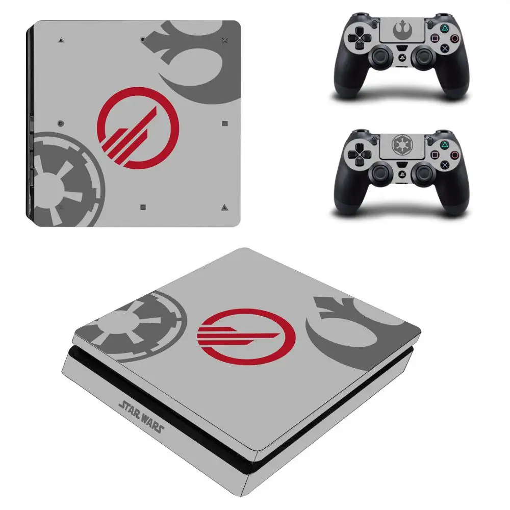 Star Wars PS4 Slim Stickers Play station 4 Skin Sticker Decals For PlayStation 4 PS4 Slim Console and Controller Skins Vinyl