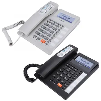 

telefono Landline Phone Large Buttons Extension Set Corded Phone with Speakerphone with LCD Display Home Office Hotel Telephone