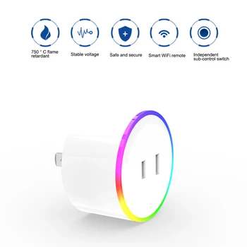 

Smart Plug Wifi Smart Socket Tuya Smart Life App WIFI Outlet JP Plug Alexa Google Home IFTTT