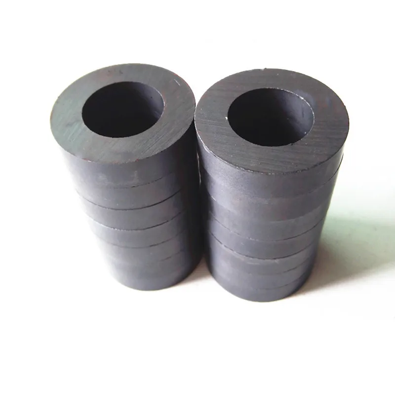 tamanhos ima de ferrite anel buraco ima permanente preto redondo mm 01