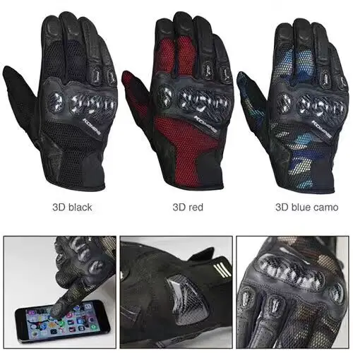 Komine GK-197 мотоциклетные перчатки летние сетчатые дышащие перчатки для мотокросса мужские мотоциклетные перчатки