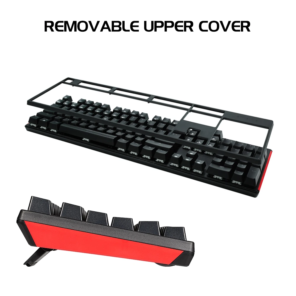 Profissional para Tablet Hexgears Teclado Mecânico Russo Keycap 108 Chave Kailh Interruptor Quente Gamer Desktop Gk705 - Imagem 5