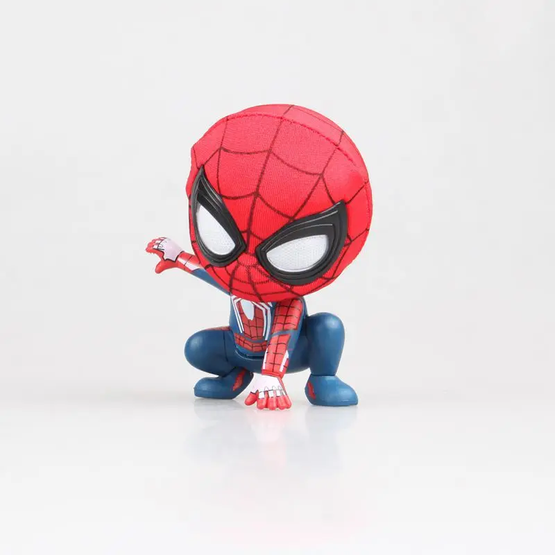 

Spide-R Man Hero Returns Cute Spider-Man Squatting Rotating R-Car Mounted bai jian he Egg