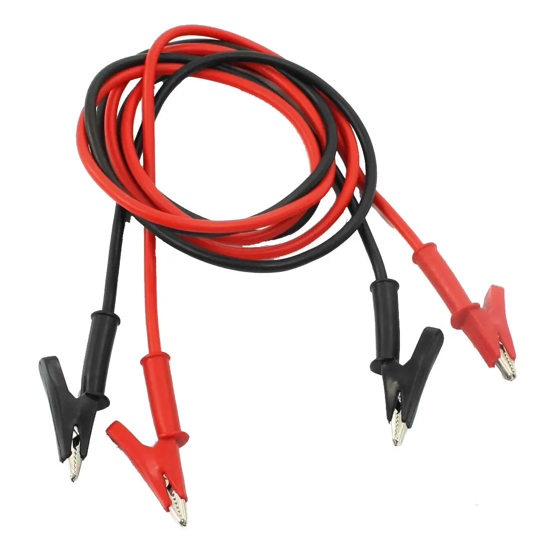 12 Clip A Coccodrillo Isolate – 20 A – Rosse E Nere – Morsetti Per Test Elettrici E Cablaggio - 5
