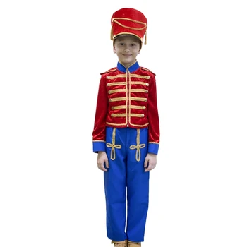 

Carnival costume "Hussar", shako, frock coat, pants, height 110 cm