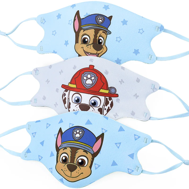 

2020 New Paw PATROL Sponge Anti Dust Mouth Mask Dustproof Reusable anti-pollen Face Mask Children Kid for Child Kids Health