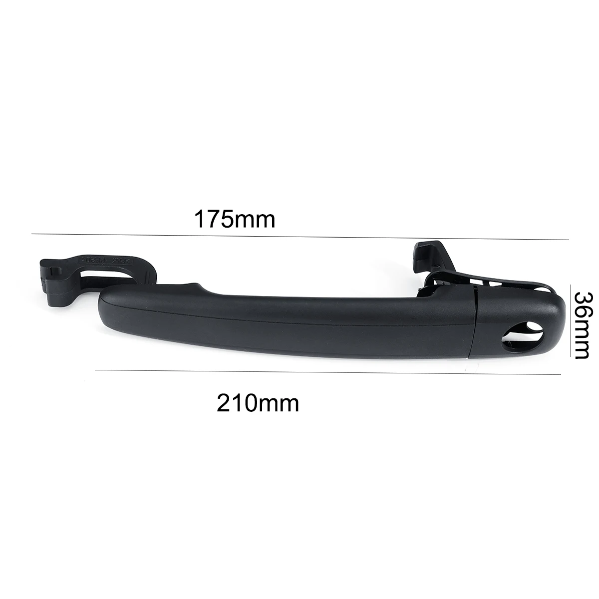 Front Left Right Car Door Handles For Peugeot 307 2001 2002 2003 2004 2005 2006 2007 For Citroen C2 2003-2007 C3 2002-2008 2009