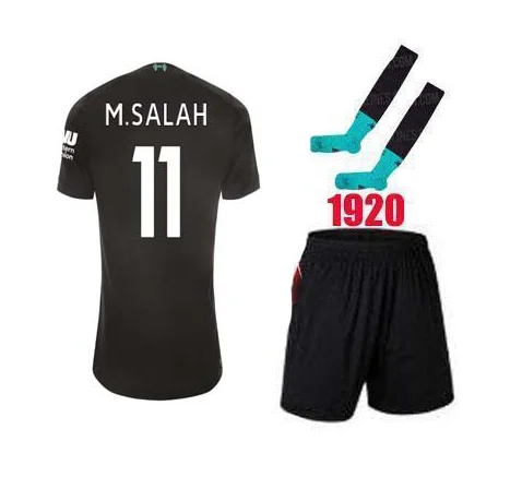 19 20 Детский комплект Liverpoolea jersey M. SALAH FIRMINO MANE VIRGIL HENDERSON ROBERTSON KEITA/Детский комплект Футбольная Футболка - Цвет: kids