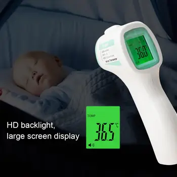 

Forehead Thermometer Digital Infrared Non-Contact Electronic Thermometer for Children Adults Indoors Body Temperature Measuremen