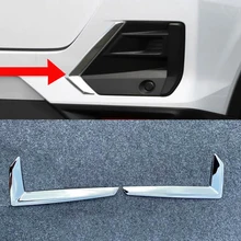 

ABS Chrome Tail Foglight Lamp Molding Cover Trims Car Styling Rear Fog Light Frame Accessories For Toyota Raize A200 2020 2021