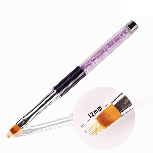 Style Nail Art Cat Eye Rhinestone Acrylic Uv Gel Extension Liner Grids Flower Design Painting Pen Brush Manicure Tool