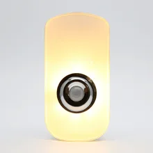 

Sensk 3 In 1 EU US PLug in Portable Smart LED Night Light With Motion Sensor Rechargeable Flashlight For Kid Baby Room Emergency