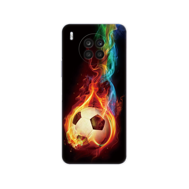 Honor 50 Lite Case 6.67inch Silicon Back Cover Phone Case For Huawei Honor 50 Lite Soft Case TPU Bumper 50Lite Light Funda