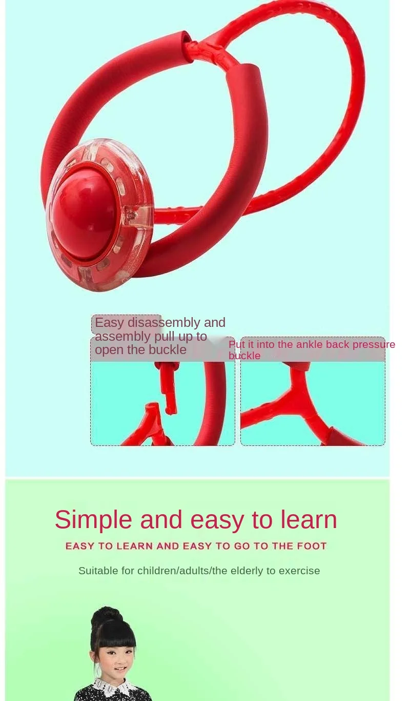 Description Picture 6 of itemNeurojump Jump Rope for One Leg, Fitness Simulator, Original, Lighting Effects