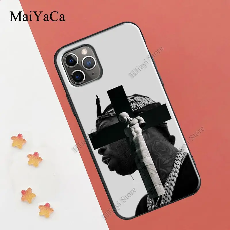 MaiYaCa Rapper Pop Smoke Case For iPhone 12 Pro Max mini 11 Pro Max XS X XR SE 2020 6S 7 8 Plus Cover
