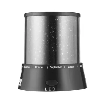 

Night Romatic Gift Home Cosmos Star Sky Master Projector Starry Night Light Lamp LED Romantic Flashing Star Moon Sky